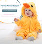 Baby Jumpsuit Newborn Flannel Animal Romper
